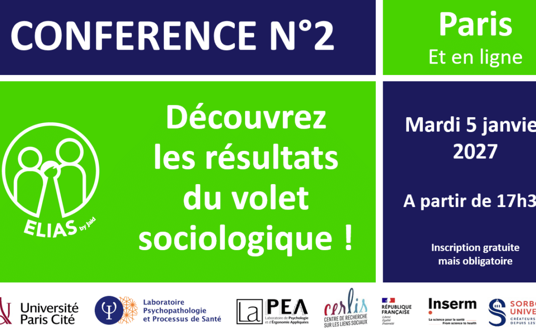 2ème Conférence de l’étude ELIAS